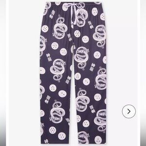 Dragon Ball Z Shenron Icon All Over Print Medium Sleep Pants Brand New
